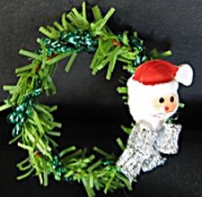 SC740D Wreath santa